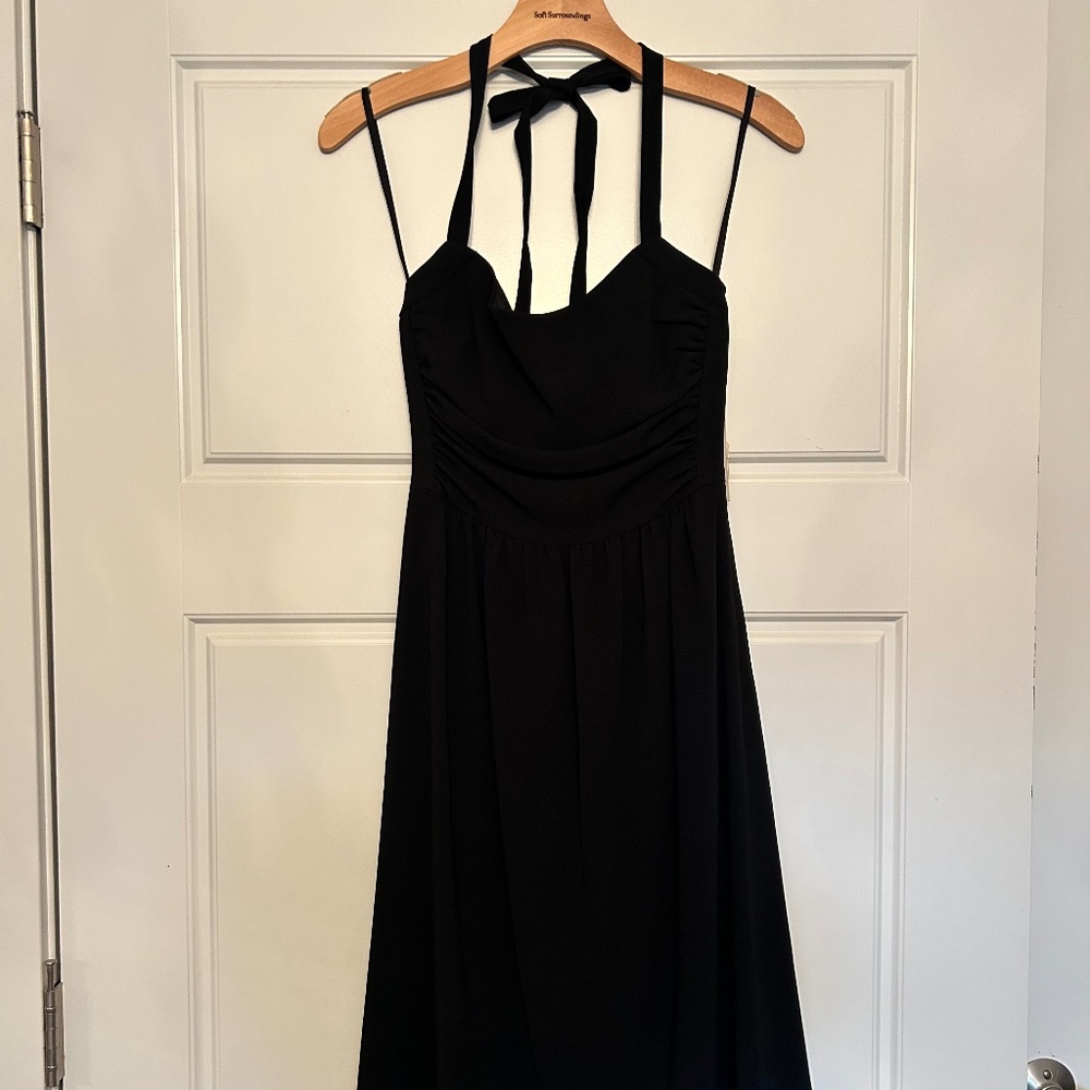 NWT Little Black Halter Dress